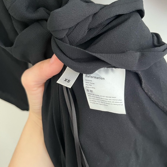 Reformation Winslow Dress black - Picture 5 of 8